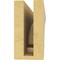 Ekena Millwork 3"W x 18"D x 6"H Thin Hughes Rough Cedar Woodgrain TimberThane Corbel, Primed Tan CORUR03X18X06HUGRCPR - alternate 5